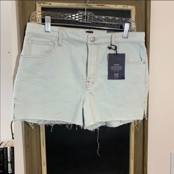 GAP High Rise 3" Denim Shorts - Picture 8 of 8